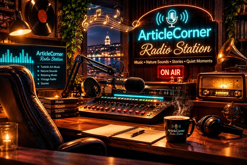 ArticleCorner radio station image-music and sound-articlecorner.com